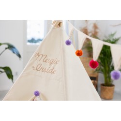 Namiot Tipi dla dziewczynki Magia Kolorów