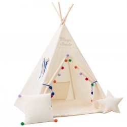 Namiot Tipi dla dziewczynki Magia Kolorów