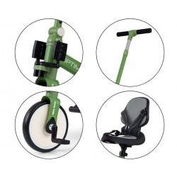 Milly Mally Rowerek 5w1 Optimus Max Green