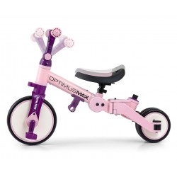 Milly Mally Rowerek 5w1 Optimus Max Pink