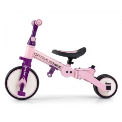 Milly Mally Rowerek 5w1 Optimus Max Pink