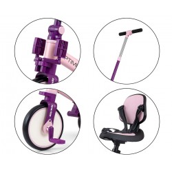 Milly Mally Rowerek 5w1 Optimus Max Pink