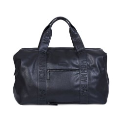 Childhome Torba Mommy Bag Signature Vegan Leather Black