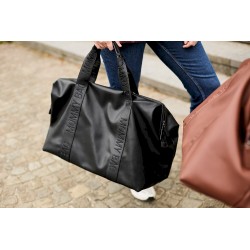 Childhome Torba Mommy Bag Signature Vegan Leather Black