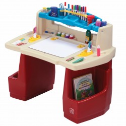 Step2 Biurko z Krzesełkiem Kącik plastyczny edukacyjny Delux