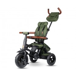 Qplay Rowerek Trójkołowy Rito Deluxe Rubber Olive