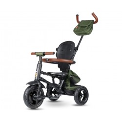 Qplay Rowerek Trójkołowy Rito Deluxe Rubber Olive