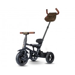 Qplay Rowerek Trójkołowy Rito Deluxe Rubber Brown