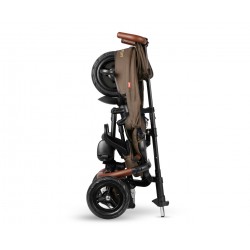 Qplay Rowerek Trójkołowy Rito Deluxe Rubber Brown