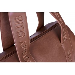 Childhome Torba do wózka Mommy Club Vegan Leather Dark Brown