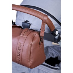 Childhome Torba do wózka Mommy Club Vegan Leather Dark Brown