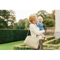 Childhome Torba do wózka Mommy Club Vegan Leather Green