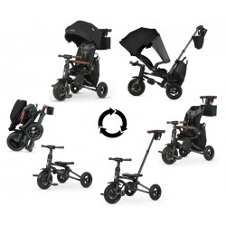 Qplay Rowerek Trójkołowy Nova Deluxe Black