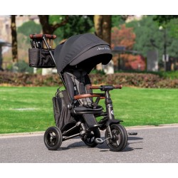 Qplay Rowerek Trójkołowy Nova Deluxe Black