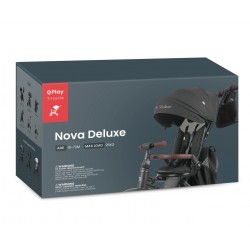Qplay Rowerek Trójkołowy Nova Deluxe Black