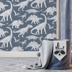 Tapeta dino blue