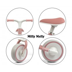 Milly Mally Rowerek Biegowy Skippy Pink