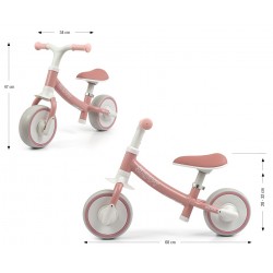 Milly Mally Rowerek Biegowy Skippy Pink