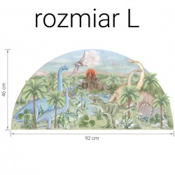 lejka do pokoju dziecka - Załóżkownik Świat Dinozaurów - L