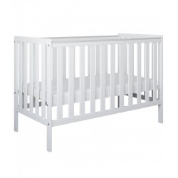 Łóżeczko niemowlęce 2w1 BAMBI 120x60 bez szuflady z barierką