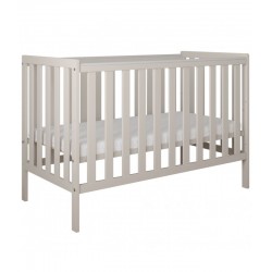 Łóżeczko niemowlęce 2w1 BAMBI 120x60 bez szuflady z barierką Kaszmir