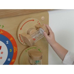 MASTERKIDZ Nauka O Czasie Czytanie Godziny - Tablica Edukacyjna