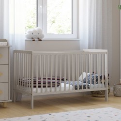 Łóżeczko 2w1 LUMI Kaszmir bez szuflady + barierka gratis