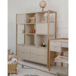 Regał versa wide front latte bellamy
