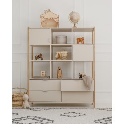 Regał versa wide front latte bellamy