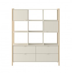 Regał versa wide front latte bellamy