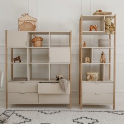 Regał versa wide front latte bellamy