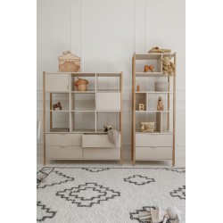 Regał versa wide front latte bellamy
