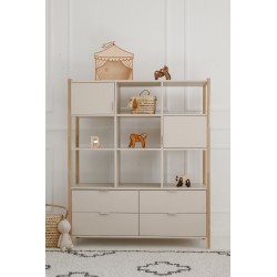 Regał versa wide front latte bellamy