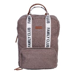 Childhome Plecak Family Club Signature Teddy Soft brown