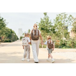 Childhome Plecak Family Club Signature Teddy Soft brown