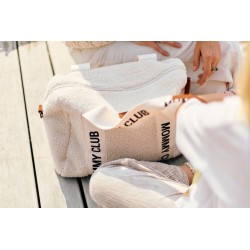 Childhome Torba do wózka Mommy Club Signature Teddy White