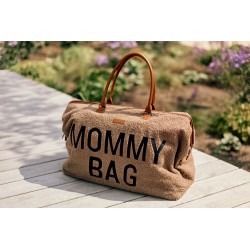 Childhome Torba Mommy Bag Teddy Soft Brown