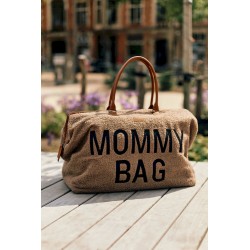 Childhome Torba Mommy Bag Teddy Soft Brown