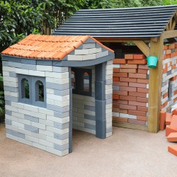 CLASSIC WORLD EDU Mega Klocki Cegiełki EVA 90 szt. Konstrukcyjne Miękkie do Budowania