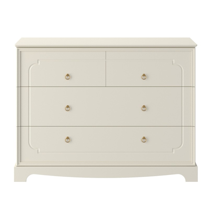 Komoda do pokoju dziecka 4-szufladowa Royal Bellamy Latte