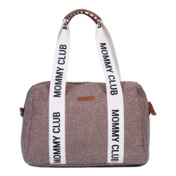 Childhome Torba do wózka Mommy Club Signature Teddy Soft brown