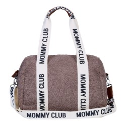 Childhome Torba do wózka Mommy Club Signature Teddy Soft brown