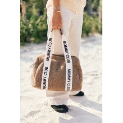 Childhome Torba do wózka Mommy Club Signature Teddy Soft brown