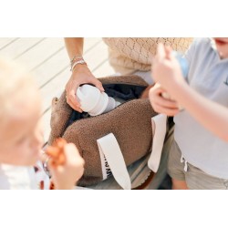 Childhome Torba do wózka Mommy Club Signature Teddy Soft brown