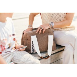 Childhome Torba do wózka Mommy Club Signature Teddy Soft brown