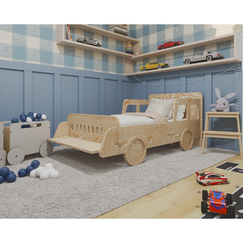 Łóżko samochód dla dziecka – auto motoryzacyjne