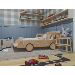 Łóżko samochód dla dziecka – auto motoryzacyjne