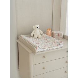 Komoda dziecięca 3 szuflady Pinio Petite – drewniana komoda do pokoju dziecka szampańska