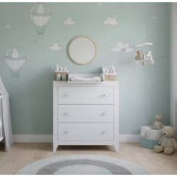 Komoda 3-szufladowa - Glamour