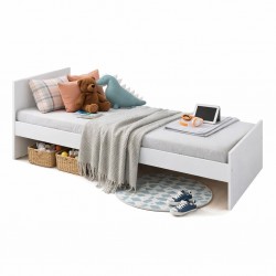 Nowoczesne łóżko dziecięce LOFT z szufladami – tapczan jednoosobowy 160x80